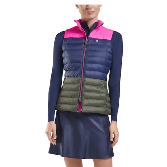 G/FORE Color Block Puffer Vest - RARE - Picture 4 of 8